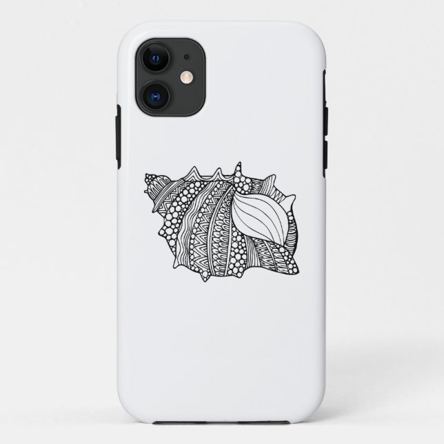 Funda De Case-Mate Para iPhone Doodle inspirado (Reverso)
