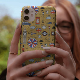 Funda Para iPhone 11 Doodles de Londres