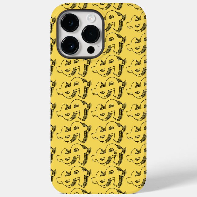 Funda De Case-Mate Para iPhone dorado (Reverso )