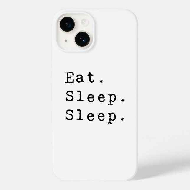 Funda De Case-Mate Para iPhone Dormir (Reverso )