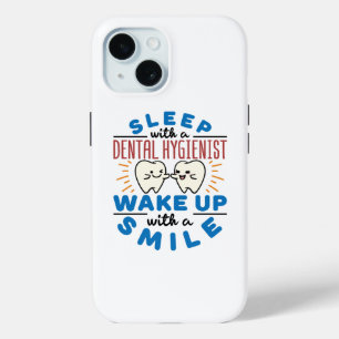 Funda Para iPhone 15 Dormir con una sonrisa higiénica dental