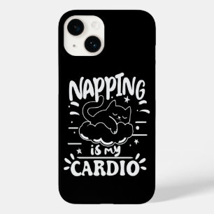 Funda Para iPhone 14 De Case-Mate Dormir La Siesta Es Mi Cardio Diseño Divertido De