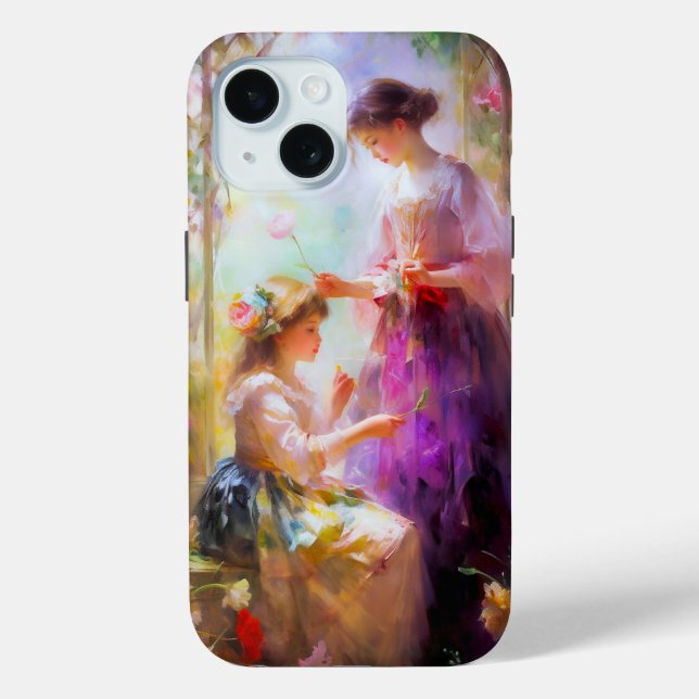 Funda De Case-Mate Para iPhone Dos amigos (Reverso )