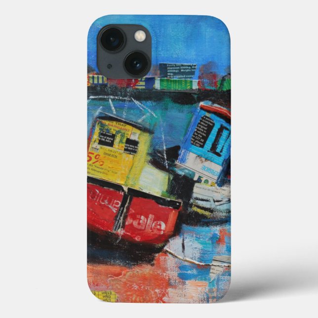 Funda De Case-Mate Para iPhone Dos barcos de pesca de gelatina 2012 (Reverso)