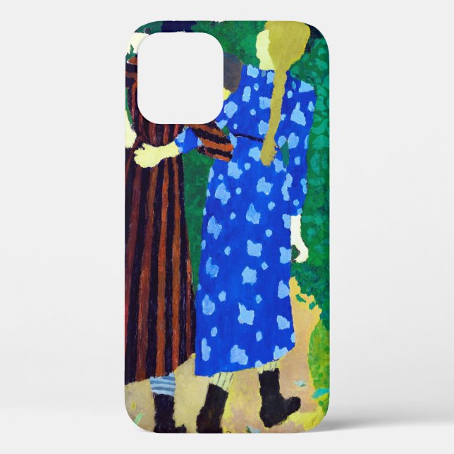 Funda De Case-Mate Para iPhone Dos Chicas, Edouard Vuillard (Reverso )