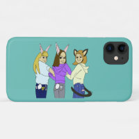 Dos conejitos y un gatito