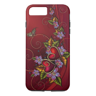 Funda Para iPhone 8 Plus/7 Plus Dos corazones