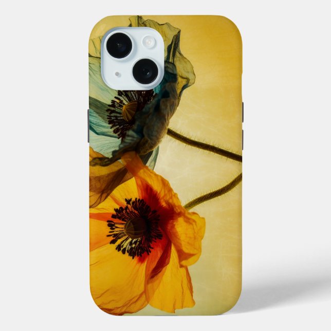 Funda De Case-Mate Para iPhone Dos flores (Reverso )
