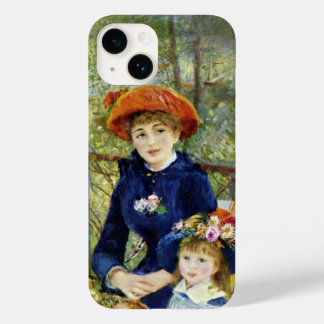 Funda Para iPhone 14 De Case-Mate Dos hermanas (en la terraza) de Pierre Renoir