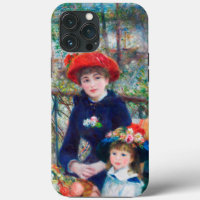 Dos hermanas (en la terraza) Pierre Auguste Renoir