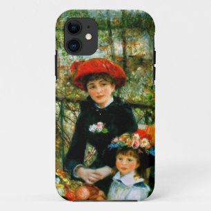 Funda Para iPhone 11 Dos hermanas en la terraza por Renoir