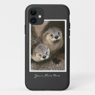 Funda Para iPhone 11 Dos nutrias de río