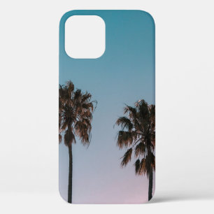 FUNDA PARA iPhone 12 DOS PALMERAS VERDES