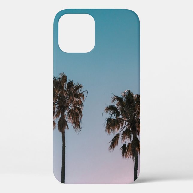 FUNDA DE Case-Mate PARA iPhone DOS PALMERAS VERDES (Reverso )