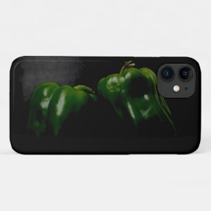 Funda Para iPhone 11 Dos pimientos verdes iphcna