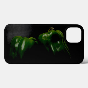 Funda Para iPhone 13 Dos pimientos verdes iphcna