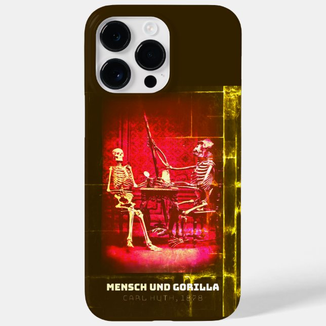 Funda De Case-Mate Para iPhone Dos Primates, Una Cerveza (Reverso)