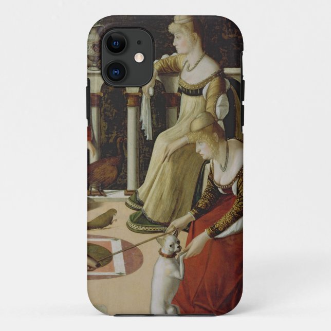 Funda De Case-Mate Para iPhone Dos señoras venecianas (el panel) (Reverso)