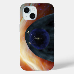 Funda Para iPhone 15 Dos Vehículos Espaciales De Voyager Que Exploran E