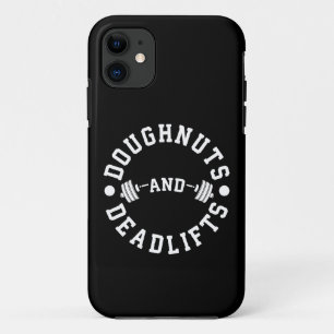 Funda Para iPhone 11 Doughnut and Deadlifts - Carbohidratos - Divertido