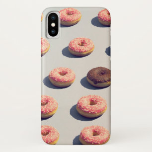 Funda Para iPhone X Doughnut En Un Grupo