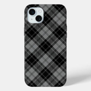 Funda Para iPhone 15 Mini Douglas tartan negro