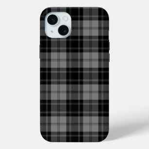 Funda Para iPhone 15 Mini Douglas tartan negro