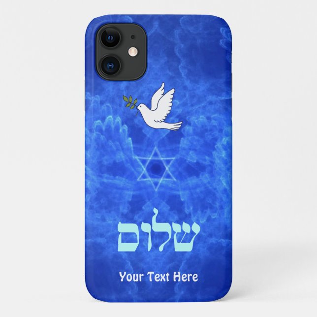 Funda De Case-Mate Para iPhone Dove - Shalom (Reverso)