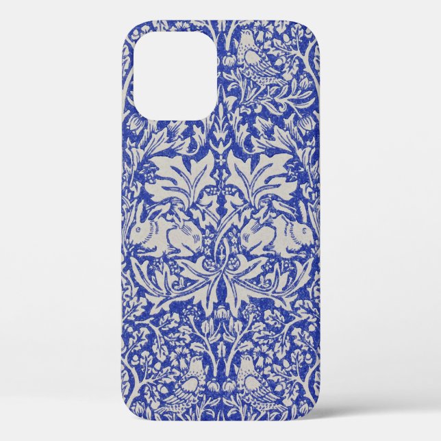 Funda De Case-Mate Para iPhone Dove y Conejo, William Morris (Reverso )