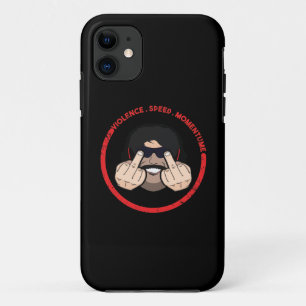 Funda Para iPhone 11 Dr. Olvidar la Violencia Velocidad Momentum T-Shir