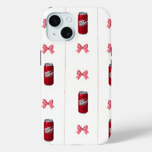 Funda Para iPhone 15 Dr Pepper Soda Cans Estuche Telefónico