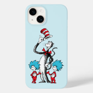 Funda Para iPhone 14 De Case-Mate Dr. Seuss   Gato en el Gorra, cosa uno y cosa dos