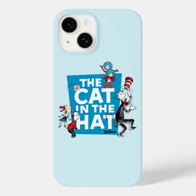 Funda De Case-Mate Para iPhone Dr. Seuss | Gato en el logotipo del Gorra - Caract (Reverso )