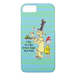 Funda Para iPhone 8/7 Dr. Seuss   Green Eggs and Ham   Friend & Sam-I-Am
