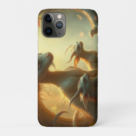 Funda Para iPhone 11 Pro „Drachenmutter im goldenen Wald“