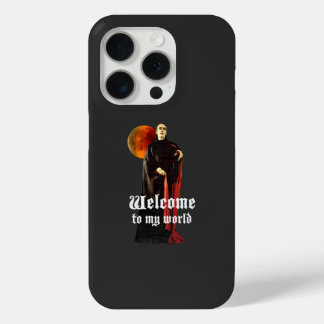 Funda Para iPhone 15 Pro DRACULA Bienvenido A Mi Mundo