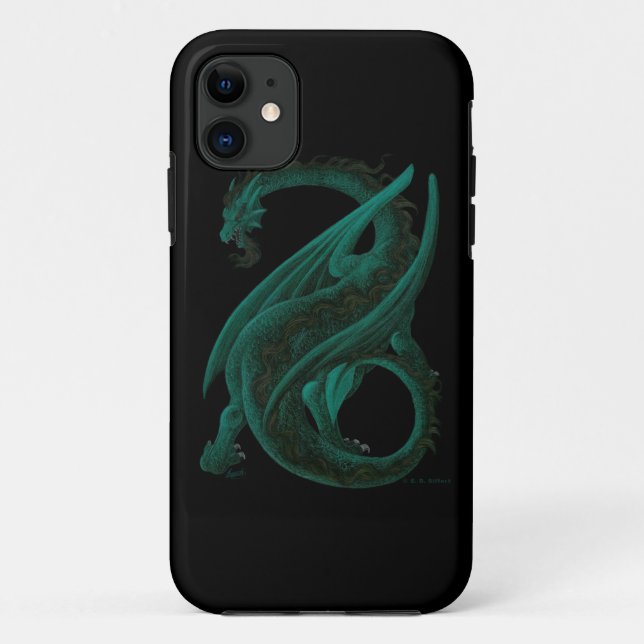 Funda De Case-Mate Para iPhone Dragón (Reverso)
