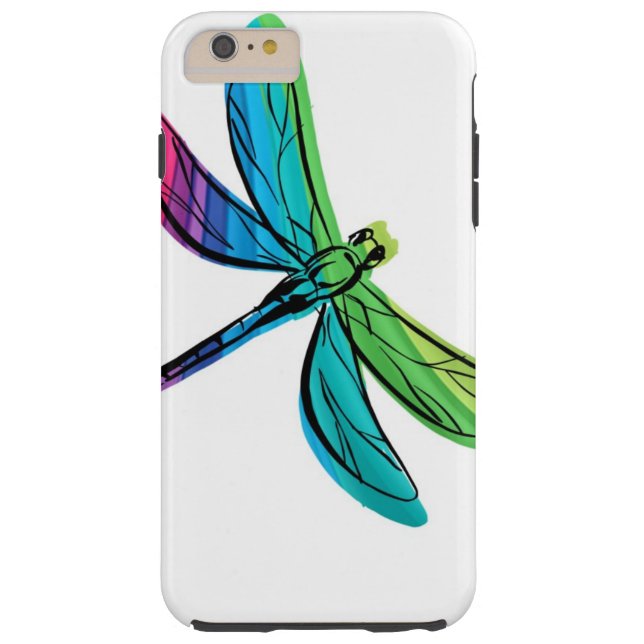 Funda De Case-Mate Para iPhone Dragón arcoiris (Reverso)