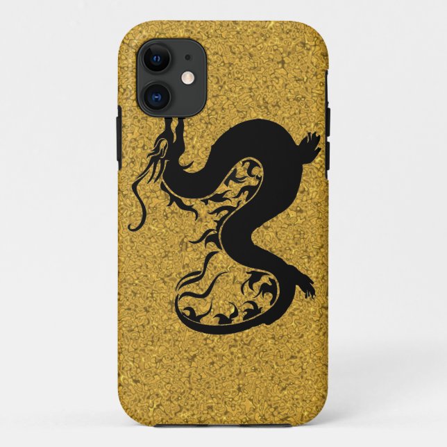 Funda De Case-Mate Para iPhone Dragón asiático (Reverso)