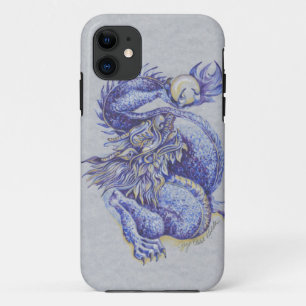 Funda Para iPhone 11 Dragón azul