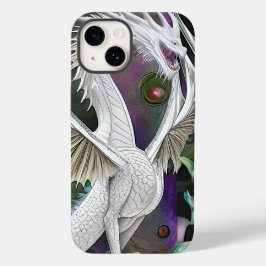 Funda Para iPhone 14 De Case-Mate Dragón blanco