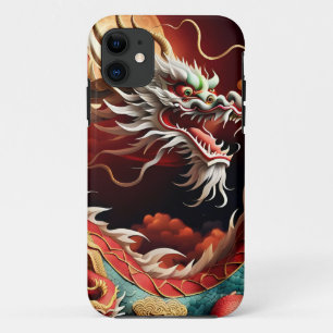 Funda Para iPhone 11 Dragón chino de Año Nuevo 2024 iPC03