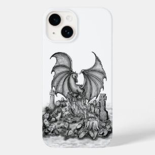 Funda Para iPhone 14 De Case-Mate Dragón con zombi