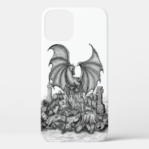 Funda Para iPhone 12 Dragón con zombi