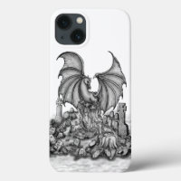 Dragón con zombi