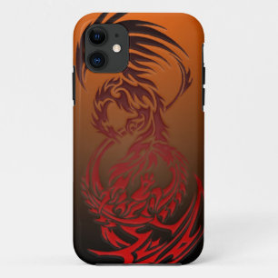 Funda Para iPhone 11 dragón CONTRA el caso del iphone de Phoenix