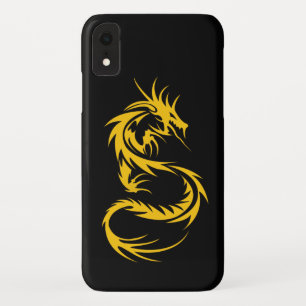 Funda Para iPhone XR Dragón de oro