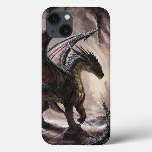 Funda Para iPhone 13 Dragón En Cueva