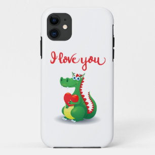 Funda Para iPhone 11 Dragón enamorado