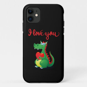 Funda Para iPhone 11 Dragón enamorado